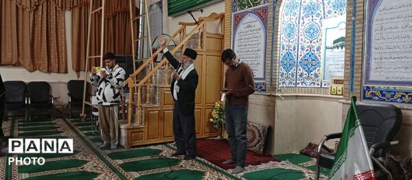 مراسم یادبود چهلم شهدای جنگ رمضان در علیاشهر
