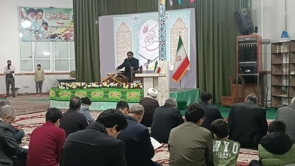  محفل انس با قرآن در امامزاده سید محمد (ع) کاشمر
