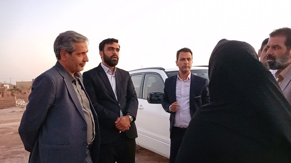 فرماندار کاشمر از وضعیت آب روستای قوژد بازدید کرد