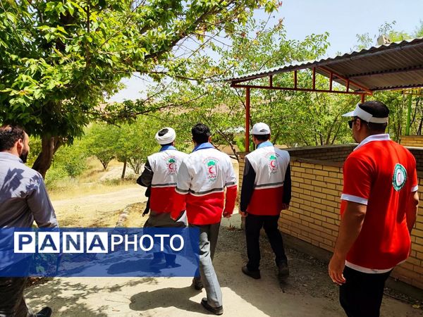 برگزاری اردوی طرح شوق رویش هلال احمر به میزبانی شیروان