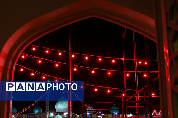 مراسم احیاء سومین شب قدر در مسجد مقدس جمکران