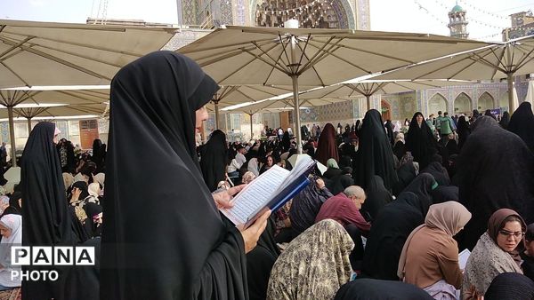 دعای پرفیض عرفه در حرم مطهر امام رضا (ع)