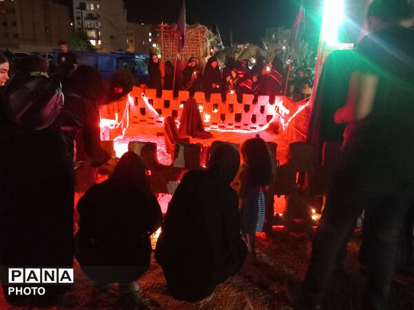 خیمه های سوخته در شام غریبان