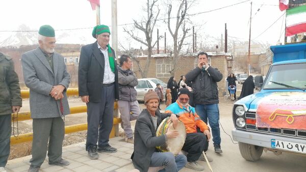 راهپیمایی ۲۲بهمن ماه روز پیروزی انقلاب اسلامی ایران در بار