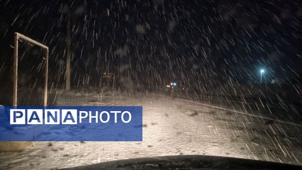 میانکوه در تسخیر برف 