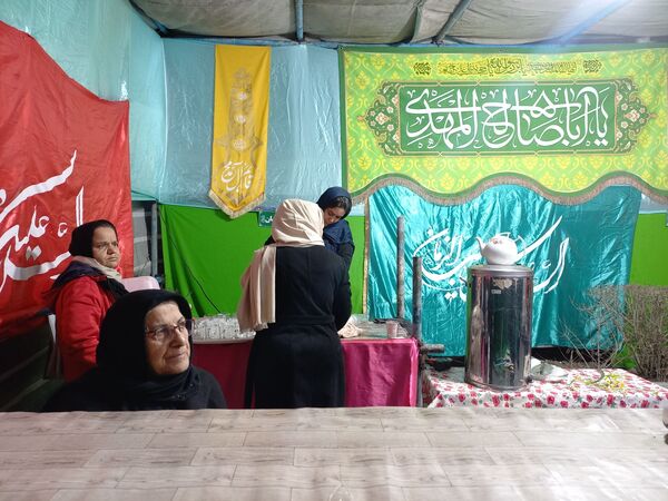 موکب هیات معلولین متوسل به حضرت رقیه (س) درجشن نیمه شعبان 