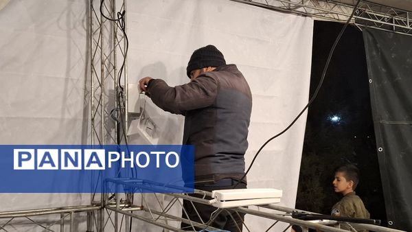 جلوه‌های پذیرایی موکب‌ها از زائران جشن‌های نیمه شعبان