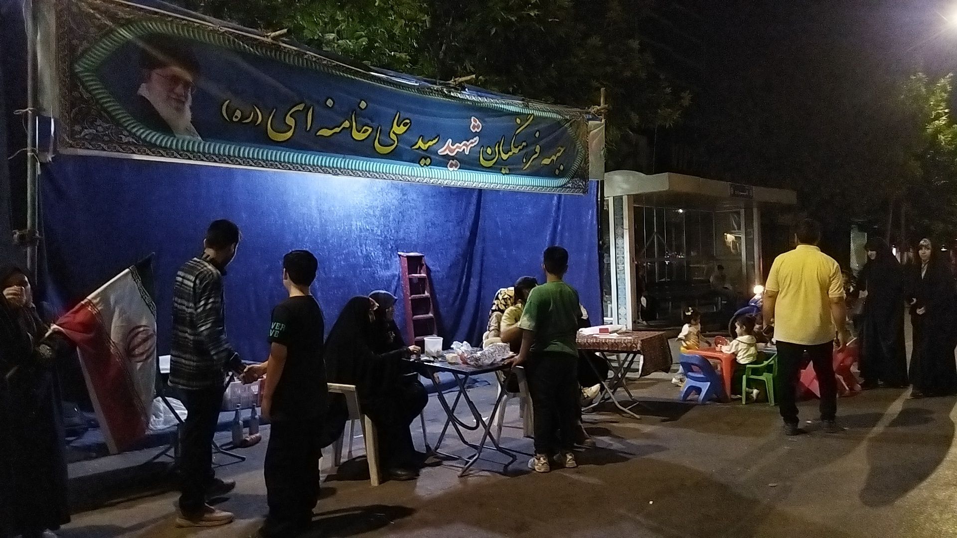 موکب جبهه فرهنگیان نیشابور در صد و چهارمین شب از اجتماعات مردمی 