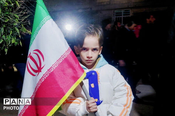 اجتماع قافله عزاداری شهرستان لردگان برای خون خواهی رهبر شهید