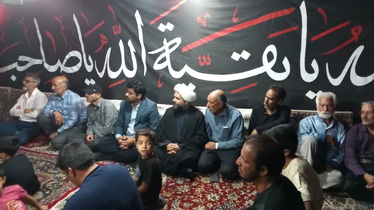 حضور نماینده کاشمر در جمع نوجوانان فدافن