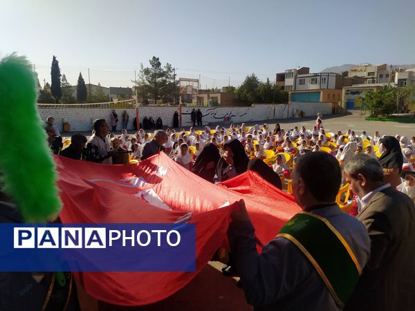 دبستان دخترانه گوهرشاد بیرجند میزبان پویش کاشی حرم 