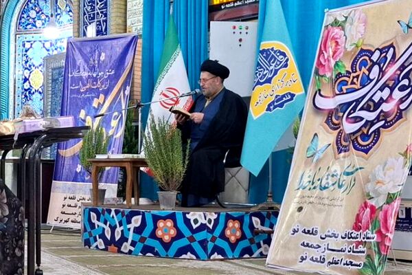 اعتکاف دانش‌آموزی مسجد اعظم قلعه‌نو