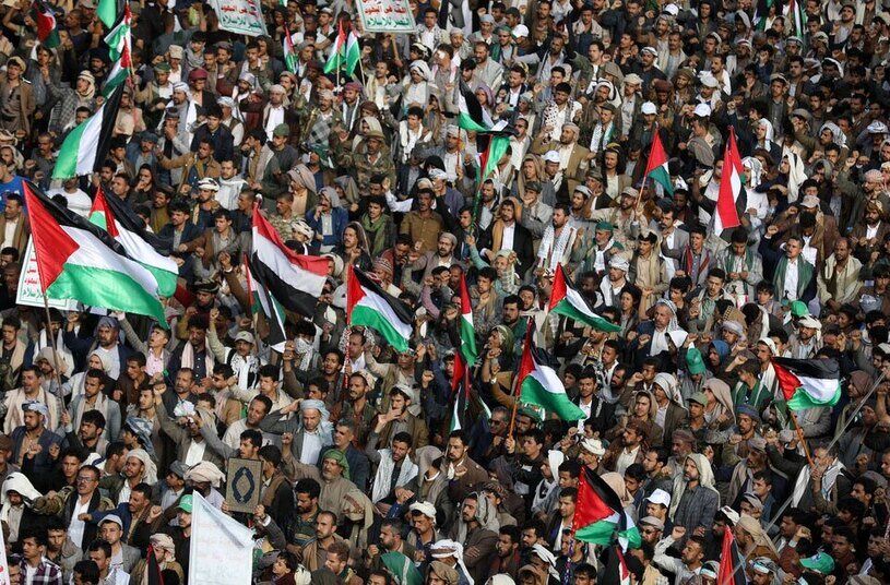 حمایت ده‌ها هزار مصری از مردم غزه