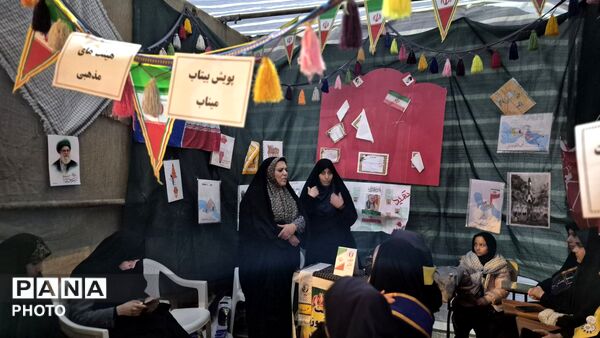 از کلاس درس تا خدمت؛ موکب بسیج و دانش‌آموزی پیشگامان جهاد تبیین و خدمت
