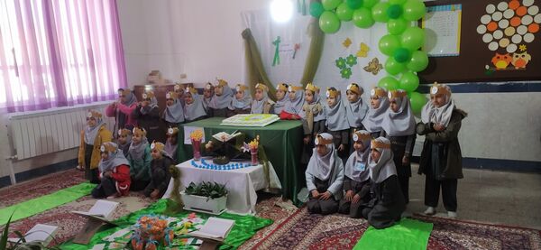 جشن قرآن جلوه‌ای از ایمان و دانش در مدرسه شهید نجفی فدافن 