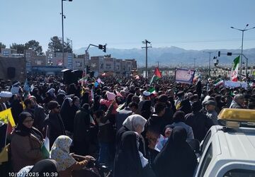 برپایی راهپیمایی ۲۲ بهمن در خراسان‌جنوبی