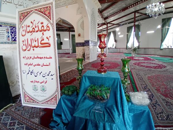بازدید معاون فرهنگی اداره‌کل اوقاف و امورخیریه خراسان رضوی از آستان مقدس امامزاده سیدمحمد(ع) کاشمر