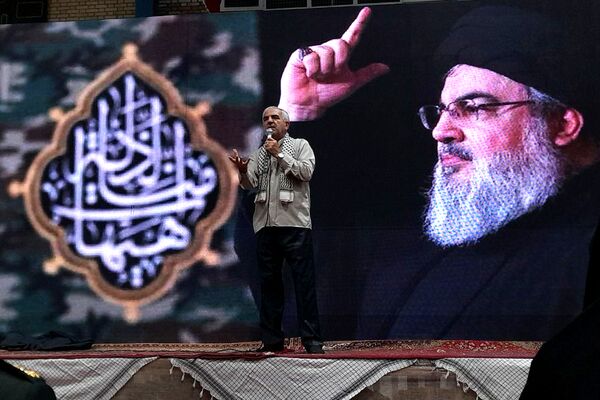 برگزاری مراسم چهلم سید حسن نصرالله در صباشهر 