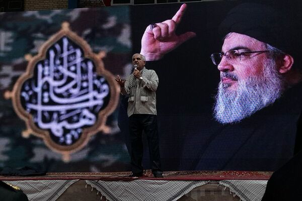 برگزاری مراسم چهلم سید حسن نصرالله در صباشهر 