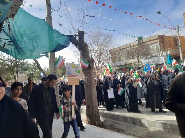 راهپیمایی پیروزی انقلاب اسلامی در کرمان