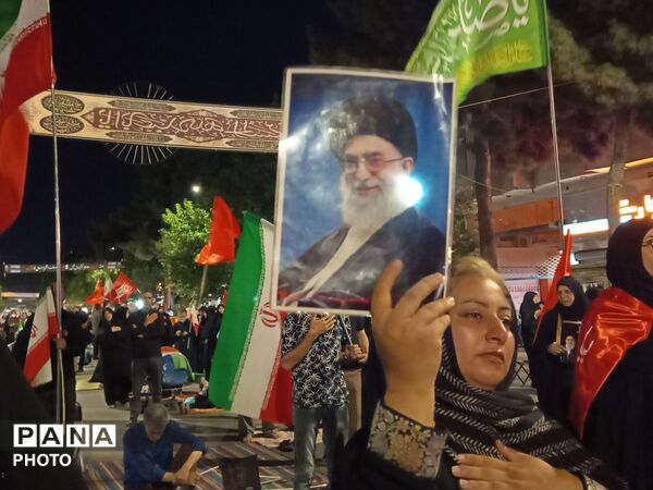 عزاداری امام حسین (ع)در صد و بیست و نهمین شب-۲