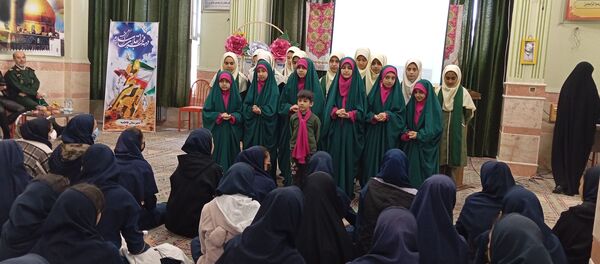 برگزاری یادواره شهدا در آموزشگاه دخترانه فاطمیه ملارد 