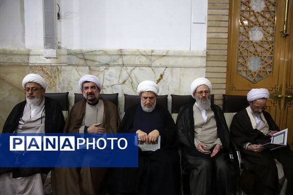 مراسم هفتم شهدای خدمت با حضور سرپرست ریاست جمهوری در قم