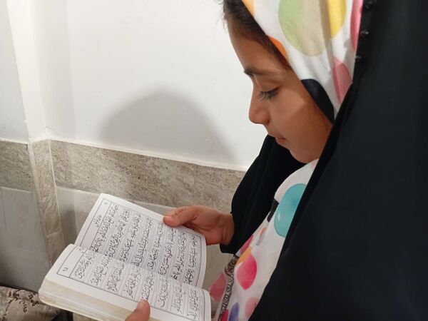 جلسات قرائت قرآن در ایام محرم در خلیل آباد