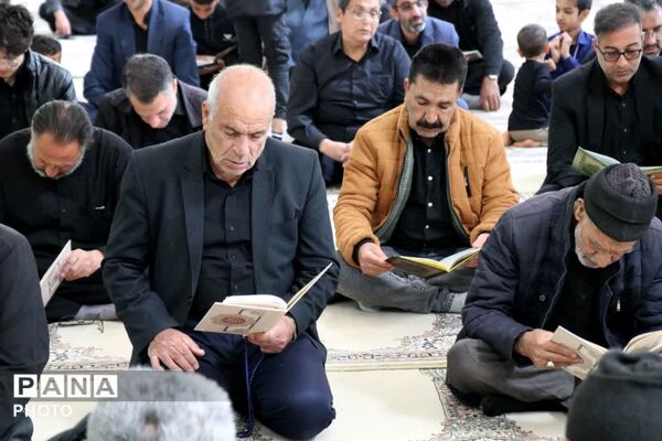 مراسم بزرگداشت رهبر امت آیت الله خامنه‌ای (ره) در ابرکوه