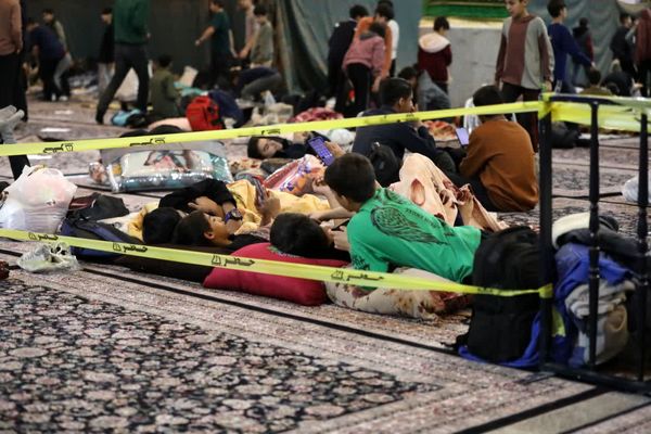 مراسم اعتکاف دانش آموزی در مسجد اعظم و مصلای قدس قم