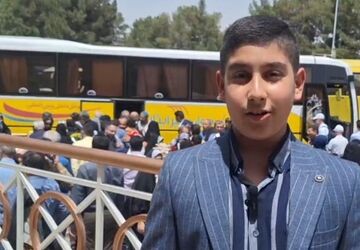 گزارش خبرنگار پانا از بازگشت حجاج به میهن عزیزمان ایران