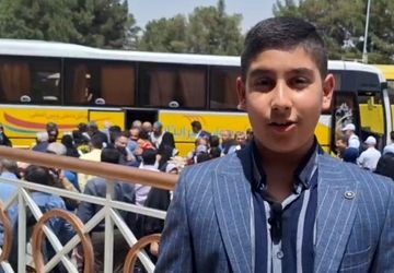 گزارش خبرنگار پانا از بازگشت حجاج به میهن عزیزمان ایران