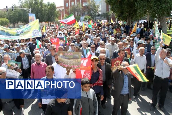 راهپیمایی روز قدس در بوشهر 