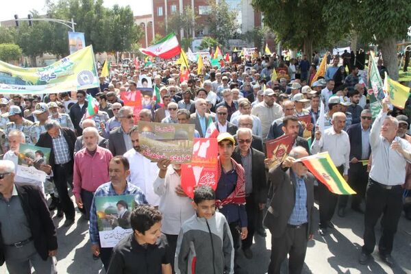 راهپیمایی روز قدس در بوشهر 