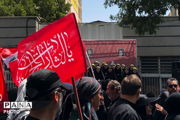 جاماندگان اربعین حسینی در مسیر قبله تهران
