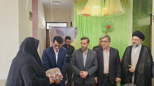  آیین افتتاح مدرسه 6 کلاسه مهر عظام روستای گنجه