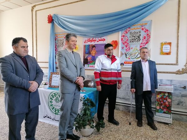 برگزاری جشن نیکوکاری در دبیرستان کوثر فاروج 