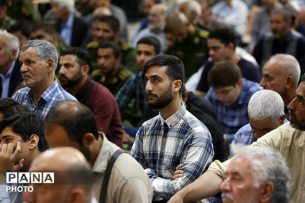 وداع با پیکر مطهر شهید عباس آقایی در قم