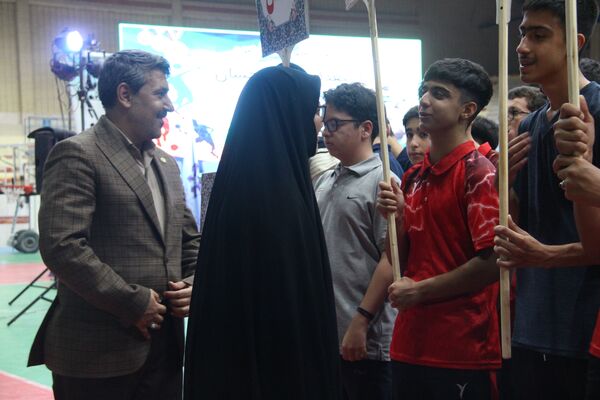 آیین افتتاحیه المپیاد ورزشی مدارس سمپاد کشور 