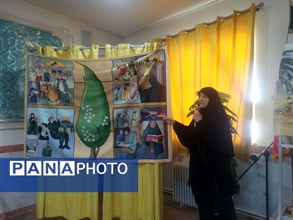 گرامیداشت هفته کتاب و کتابخوانی به همراه پرده خوانی شهادت حضرت فاطمه(س)