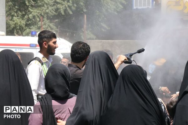 نبض اربعین در مشهد تپید؛ اجتماع باشکوه جاماندگان حسینی