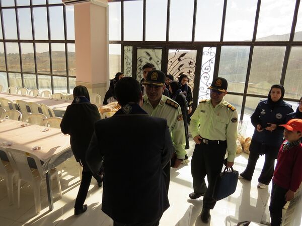 اردوی تمشک دختران بجنورد در اردوگاه شهید چمران 