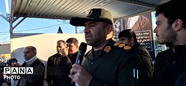 اجتماع بزرگ مردم پلدختر در سوگ شهادت امام امت