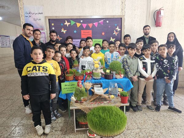 جشن عید نوروز در مدارس استان قزوین