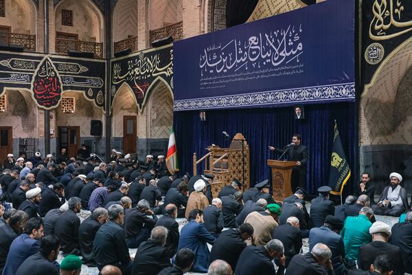 عزاداری دهه اول محرم با حضور تولیت آستان قدس رضوی