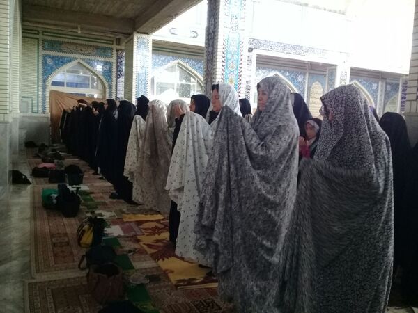 نمازی از جنس حضور نونهالان 