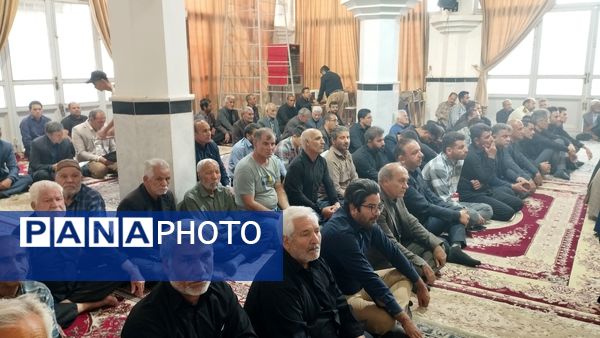 مراسم عزاداری سیدالشهدا خدمت در خلیل آباد