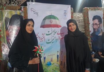  غرفه «سلامت و امنیت» دانش‌آموزان ناحیه ۴ کرج در هفته سلامت