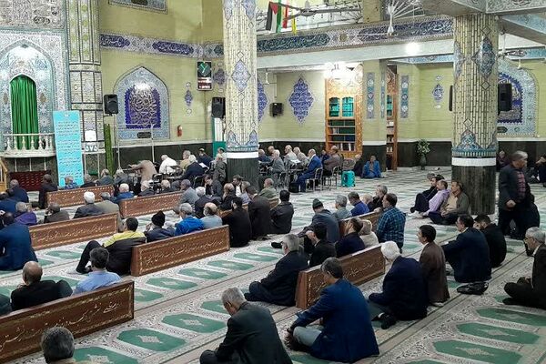 مراسم چهلم شهادت سید مقاومت و سردار نیلفروشان در شهرستان ورامین