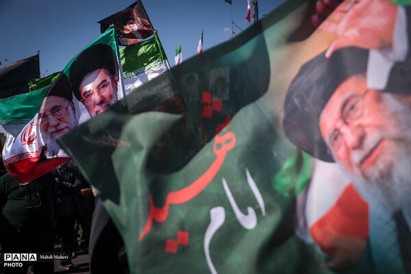مراسم اربعین رهبر شهید انقلاب در تهران
